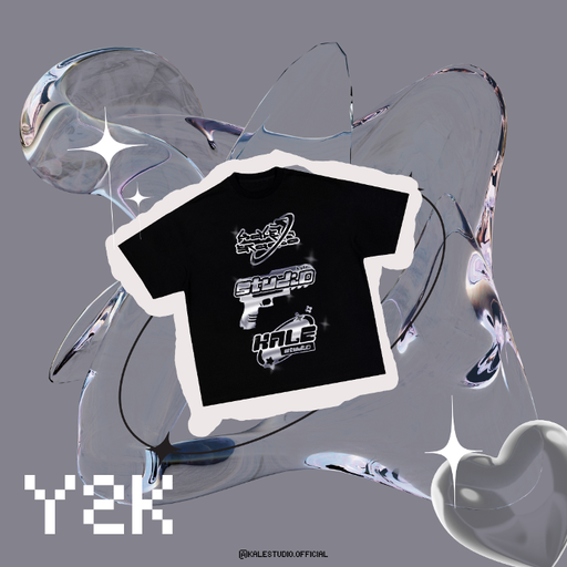 kale studio Y2k chrome